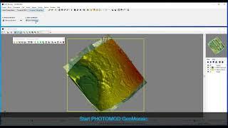 Creating an orthophoto in PHOTOMOD UAS