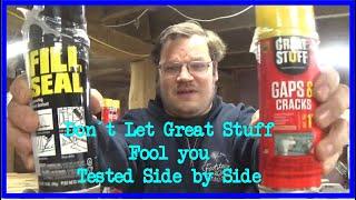 HEY Don't Let Great Stuff Fool You!! Fill and Seal Spray Foam tutorial how to