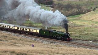 The best from Tyseley loco works - Railtours from Vintage trains including 5043 and the panniers