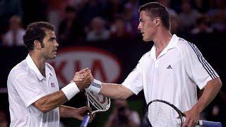 Marat Safin v. Pete Sampras |  Australian Open 2002 R4 50fps | Australian Open Classics