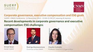 SUERF-CNMV - Corporate governance and ESG - Part 3 - Gnan, Buenaventura, Custodio - 20211112