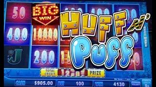 #Slots #Slotplayer #Casino #Lasvegas HUGE WINS ON HUFF N’ PUFF OVER 200X MY BET BONUS HIGH LIMIT