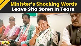 Jharkhand Politics: Sita Soren Breaks Down While Speaking On Irfan Ansari's Controversial Remark