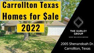 Carrollton Texas Homes for Sale 2022 I Affordable Homes in Carrollton Texas