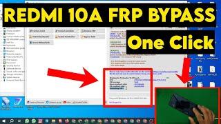 Redmi 10A Frp Bypass SamFw Tool One Click Frp Remove Mediatek Cpu Support