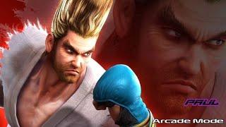 Tekken 5: Dark Resurrection [PSP] - Arcade Mode - Paul Phoenix