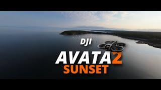 1700 METERS "Sunset Sailing DJI Avata 2" ️