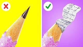 GENIUS SCHOOL HACKS & DIY Supplies! How to Prank Your Friends Like a Pro by 123 GO! Planet