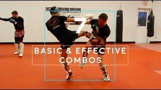 7 of my BEST Basic Offensive Combos (Real Time Sparring Footage)