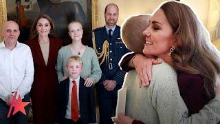 Kate Middleton Hugs Teen With Cancer In New Post-Chemo Photo