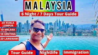 MALAYSIA Visa Free Tour Guide 2024 | A-Z India to Malaysia Trip Plan, Itinerary & BUDGET in Hindi