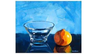 Tangerine Still Life Painting Demo