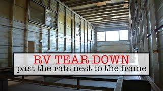 RV BUILD - RV TEAR DOWN - Travel Trailer build from the frame up