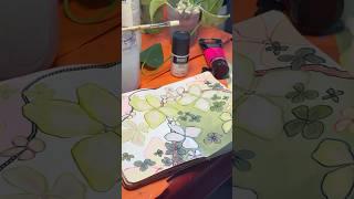 Art journaling- Inspired by Nature #natureartist #naturejournal #artjournal