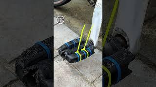 Cyclists this is a Great Trick with Zip Tie for your Bike! #bike