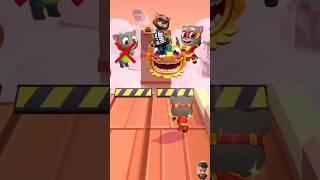 Talking tom gold run  talking tom hero dash funny fails  #shortvideo #viral #ytshorts