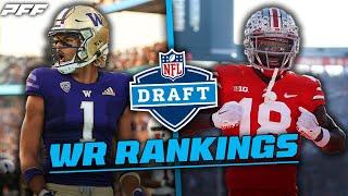 2024 NFL Draft: WR Rankings | PFF CFB Show