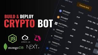 Crypto Trading Bot Portfolio Project For Developers Using NextJs, EtherJs, Uniswap & Defi