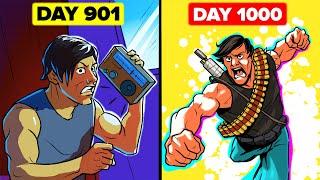 I Survived 1000 Days of Nuclear War (NOT MINECRAFT)