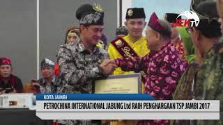 PETROCHINA INTERNATIONAL JABUNG Ltd RAIH PENGHARGAAN TSP JAMBI 2017