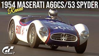 Gran Turismo 7 - 1954 Maserati A6GCS/53 Spyder REVIEW