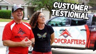 From Leaky Ceilings To Brand New Roof | RoofCrafters Testimonial