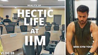 A chill Day at IIM | Mini Gym Tour | Vlog 09