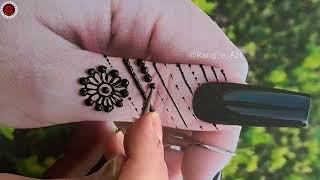 Finger mehndi designs simple  easy Mehndi finger ideas ny rang e Art 