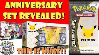 Pokémon TCG Celebrations Revealed! Most Exciting Set Ever!? (HUGE Pokémon TCG News!)