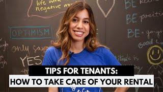 Tips for Tenants: How to Take Care of Your Rental