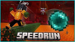 WER hat nach 3 STUNDEN SPEEDRUN die BESSERE ZEIT?!  SET SEED MINECRAFT SPEEDRUN BATTLE 