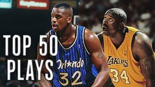 Shaquille O'Neal TOP 50 CAREER PLAYS