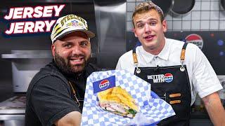 Jersey Jerry Makes All-Time FAVORITE Sandwich | What's For Lunch Presented by @Pepsi