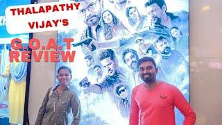 Thalapathy Vijay's "GOAT" Movie First Day First Show @ Dubai  2 minute review  #fdfs #goat #tamil