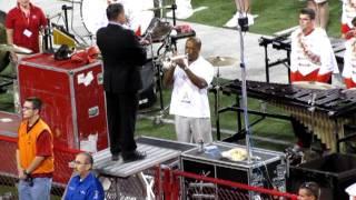 Nebraska Corhusker Marching Band Half-time Show, 9/11 Tribute, Amazing Grace, SSB