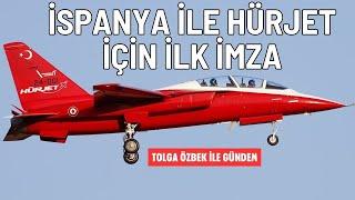 HÜRJET'in İspanya'ya ihracatı için ilk imza Tolga Özbek ile gündem 22 Aralık 2024