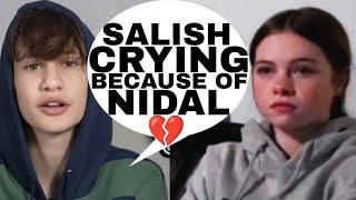 Salish Matter CAUGHT CRYING Because of Nidal Wonder?!  **Video Proof**