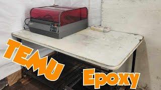 Dumbest Epoxy Table Top Video Sponsored by TEMU