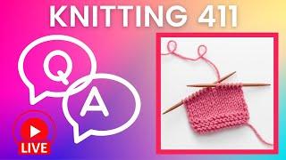 Knitting 411: Explaining I-Cord edges and more!