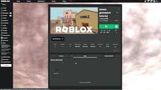 How to make an ADMIN GAMEPASS in ROBLOX STUDIO (HD ADMIN)