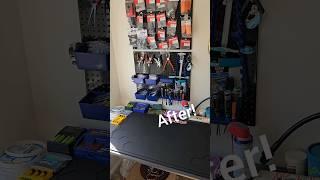 RC workshop upgrade! #traxxas #erevo #TRX4 #RC #workshop #tools #upgrade #beforeandafter