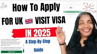 How to apply - UK Visitor Visa Online 2025 | UK Tourist Visa Step by Step Tutorial