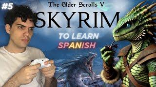 Learn Spanish With: Skyrim  | Episode 5 | Comprehensible Input Spanish Gameplay