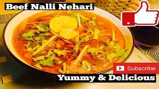 Beef Nehari 100% *AUTHENTIC* Recipe | Lahore ki famous Neheri recipe | very easy to cook