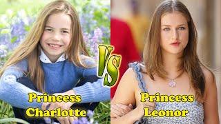 Princess Charlotte VS Princess Leonor Transformation ⭐ From Baby To Now