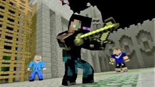 Minecraft Style Song and Minecraft Animation "Castle Raid 1" Minecraft Stlye  Song by MC Jams