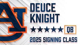 2025 5-star Auburn QB signee Deuce Knight highlights from senior season at George County HS