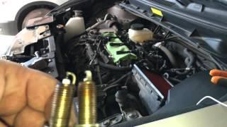 Replace Spark plugs Nissan Murano Z51 2011