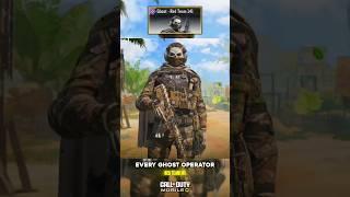 EVERY GHOST SKIN IN COD MOBILE  (15 SKINS)