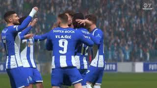 FC24 CPU vs CPU Anth James' Realistic Gameplay Mod - Porto x Benfica